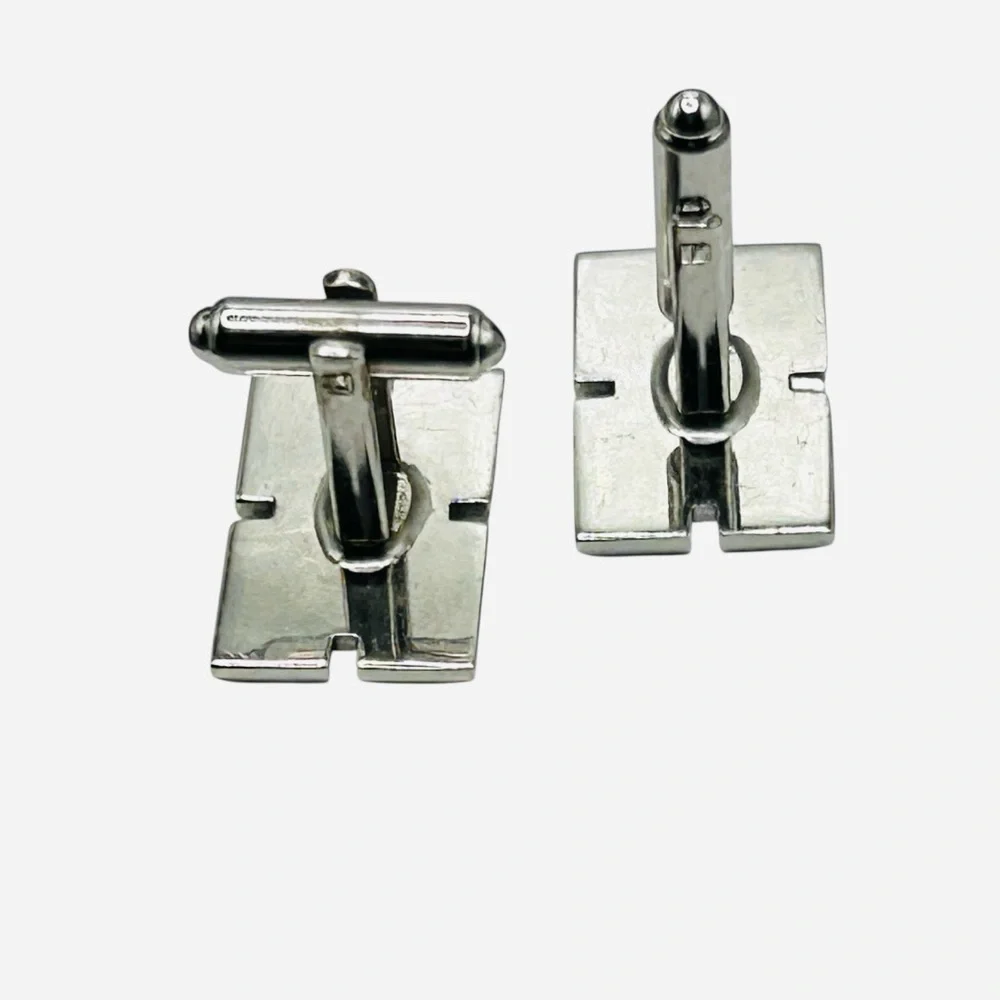 Vintage Hickok S Initial Two Tone Cuff Links
